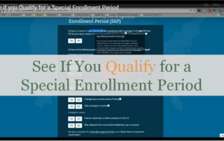 See if You Qualify for a Special Enrollment Period