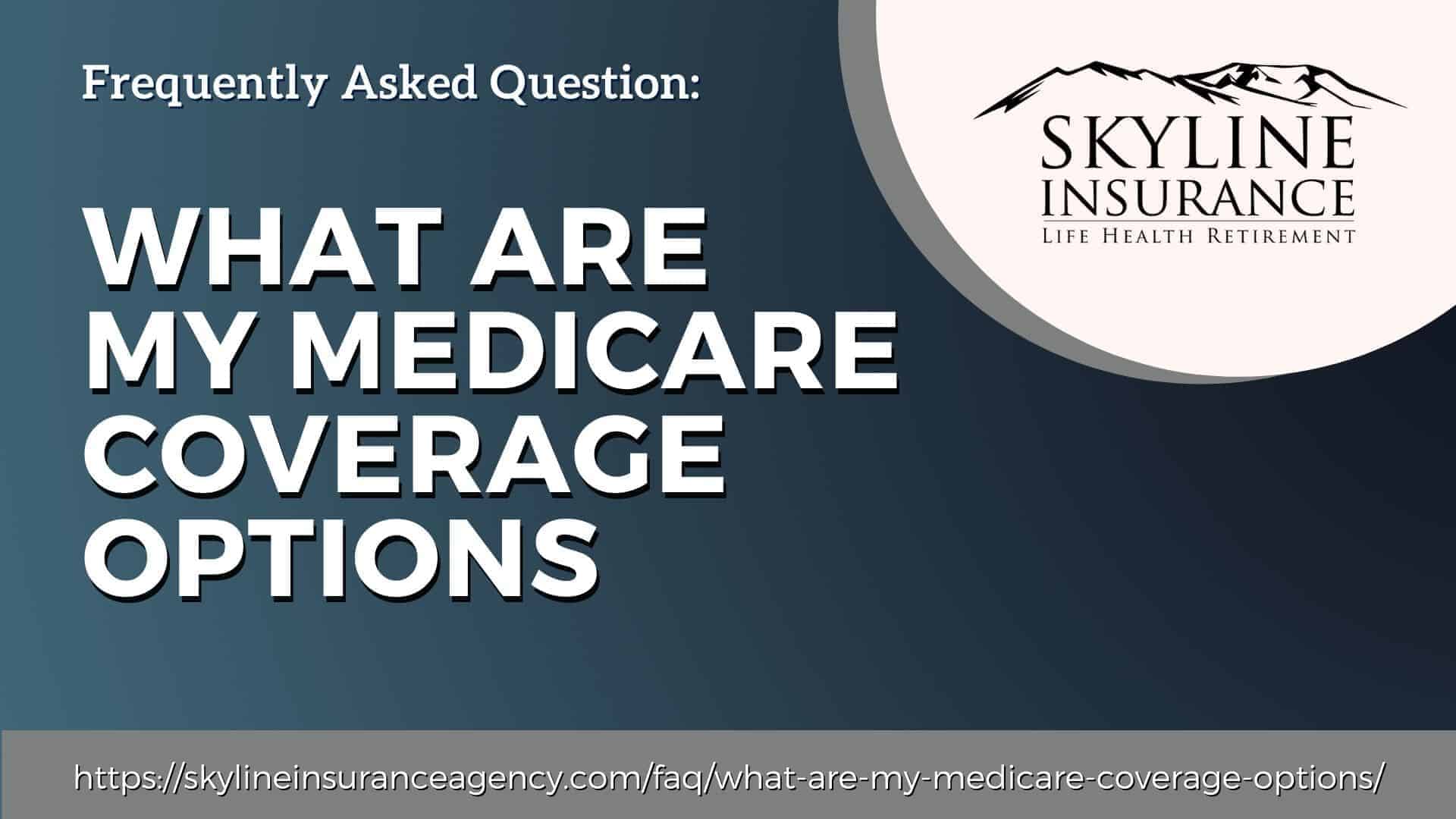 What Are My Medicare Coverage Options - Skyline Insurance Agency, Inc