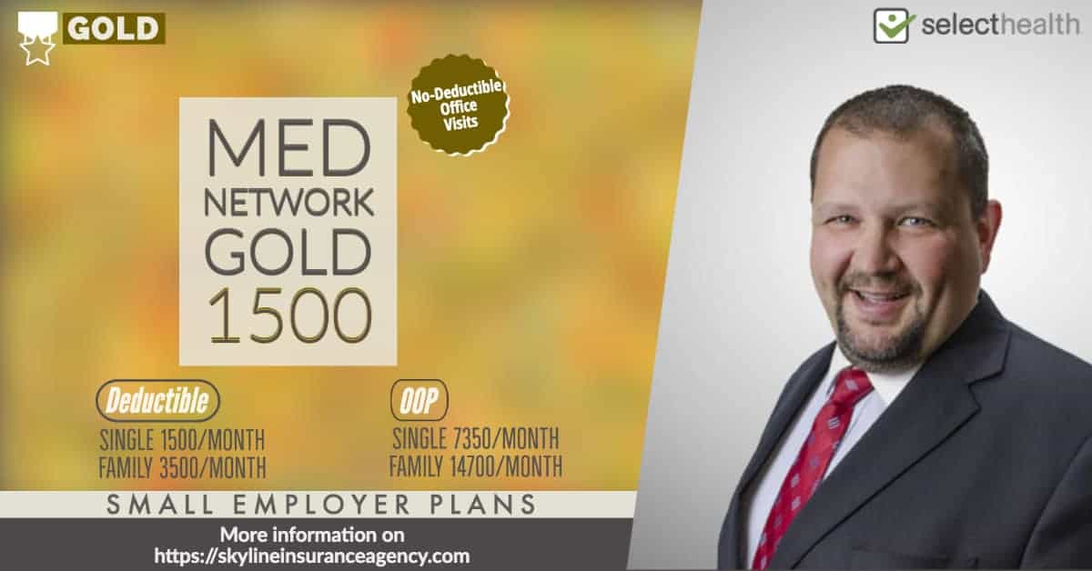 Med Network Gold 1500 Small Employer No Deductible