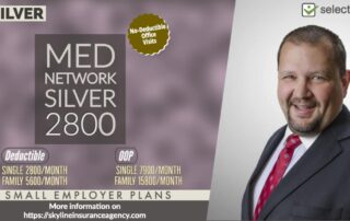 Med Network Silver 2800 Small Employer No Deductible