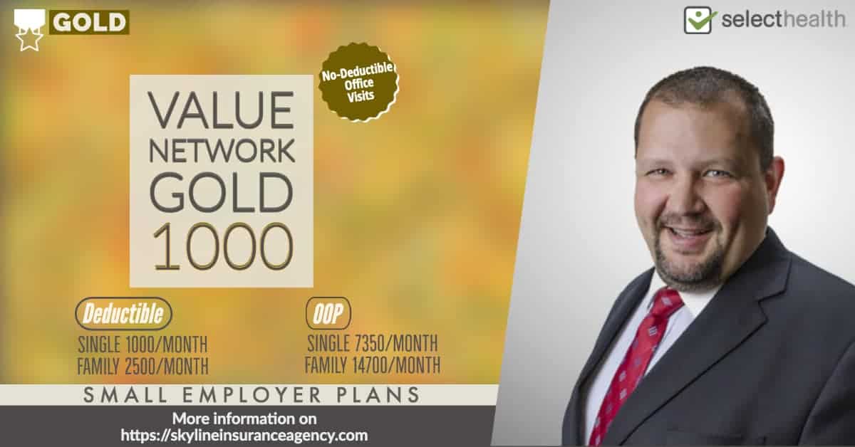 Value Network Gold 1000 Small Employer No Deductible