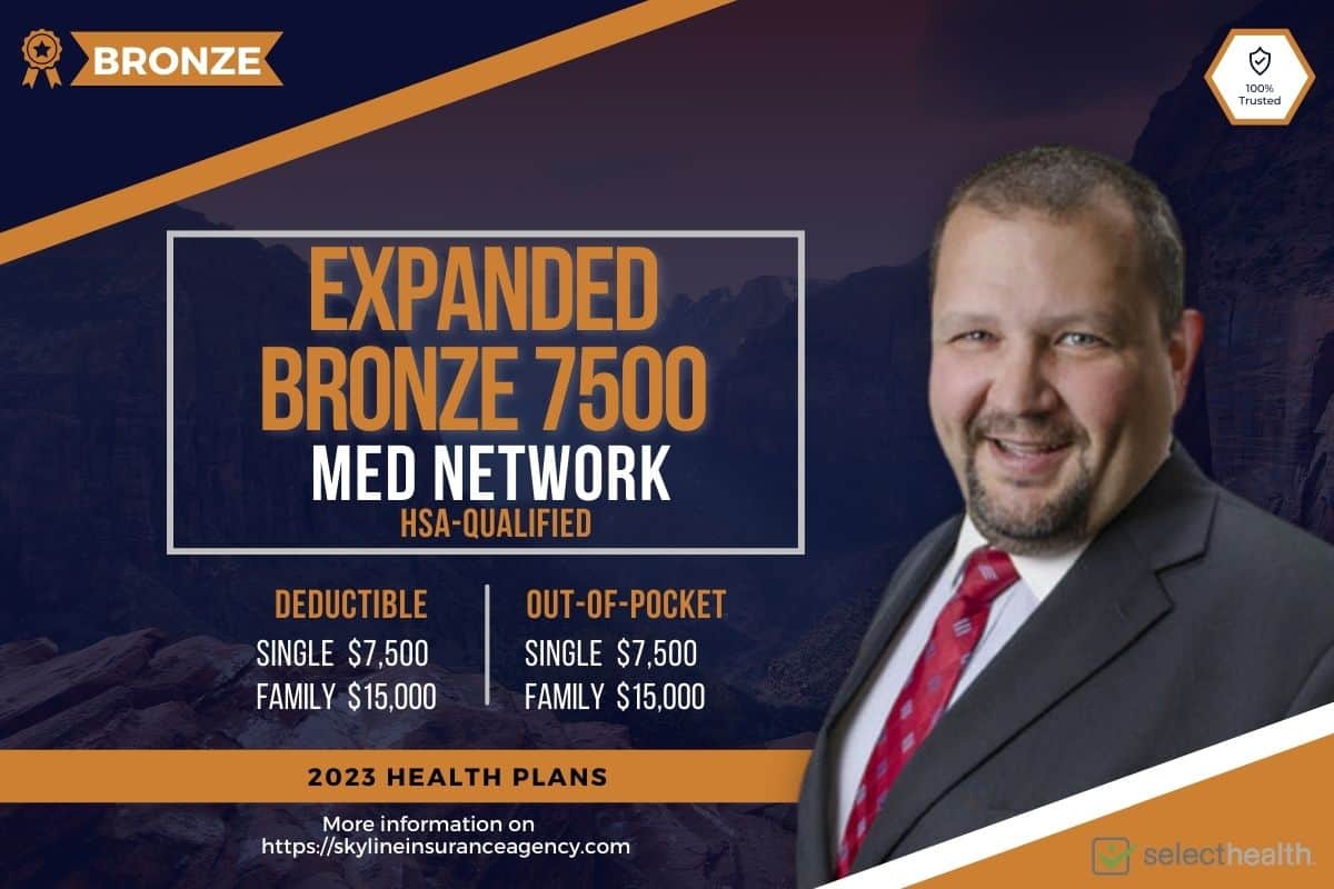 Expanded Bronze 7500 Med SelectHealth 2023 Health Insurance Plan