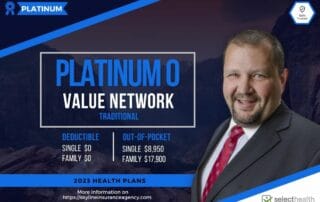 Platinum 0 Value SelectHealth 2023 Health Insurance Plan