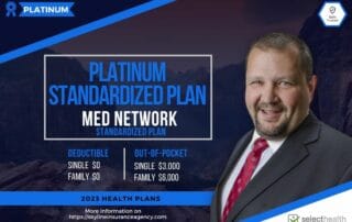 Platinum Standardized Plan Med SelectHealth 2023 Health Insurance Plan