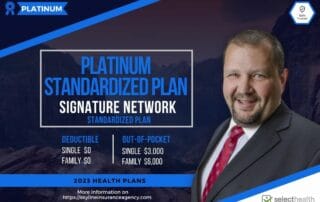 Platinum Standardized Plan Signature SelectHealth 2023 Health Insurance Plan