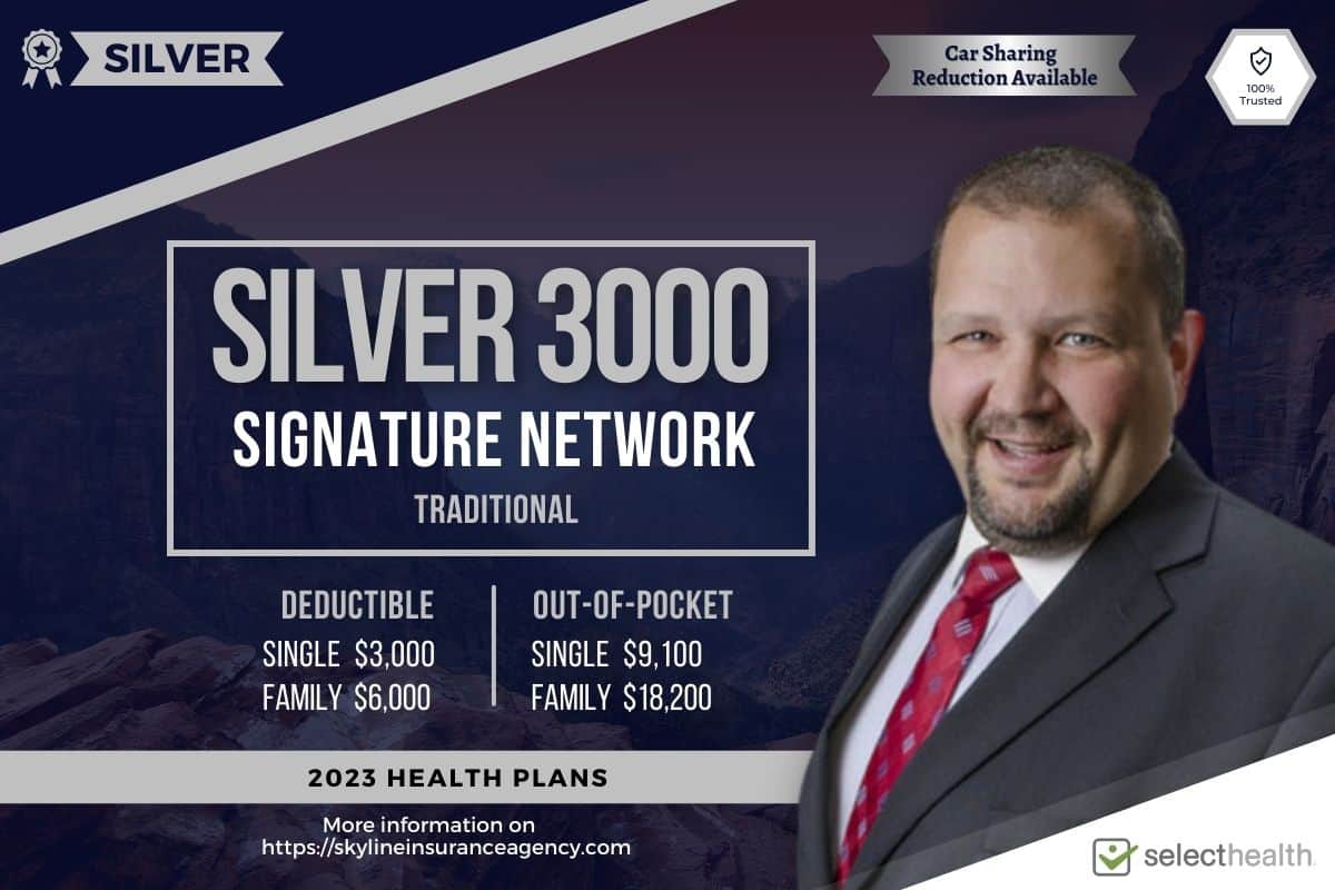 Silver 3000 Signature SelectHealth 2023 Health Insurance Plan