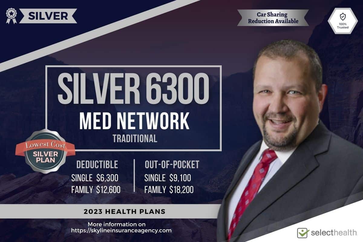 Silver 6300 Med SelectHealth 2023 Health Insurance Plan