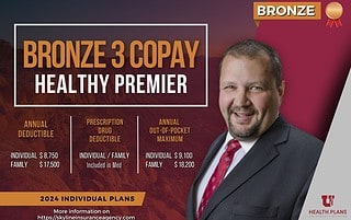 Healthy Premier Bronze 3 Copay U of U Health 2024 Health Insurance Plan