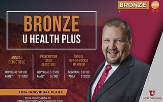 U Health Plus Bronze U of U Health 2024 Health Insurance Plan